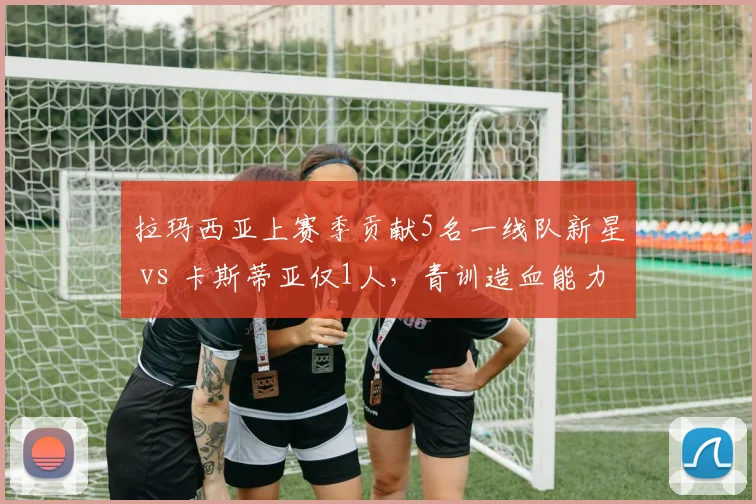 拉玛西亚上赛季贡献5名一线队新星 vs 卡斯蒂亚仅1人，青训造血能力对比